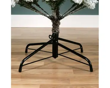 Everlands kunstkerstboom Allison 180cm groen/wit - afbeelding 5