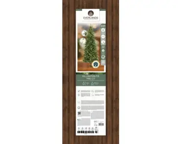 Everlands kunstkerstboom Killington 180cm groen/warm wit - afbeelding 6