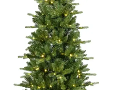 Everlands kunstkerstboom Killington 210cm groen/warm wit - afbeelding 2