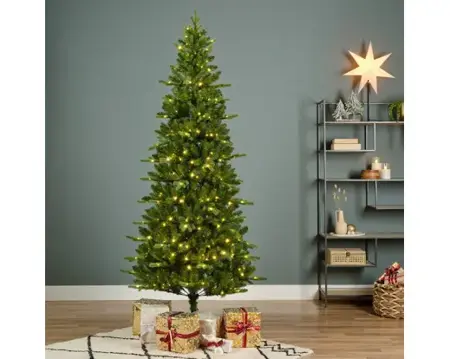 Everlands kunstkerstboom Killington 210cm groen/warm wit - afbeelding 4
