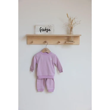 Feetje Wafelpyjama | lila | maat 74 - afbeelding 2