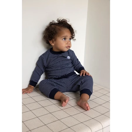 Feetje Wafelpyjama | royal blue | maat 68 - afbeelding 5