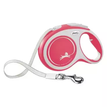 Flexi rollijn new comfort tape L rood 8 meter