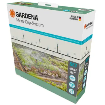 Gardena Micro-Drip-Bewatering moestuin/bloembed start Set