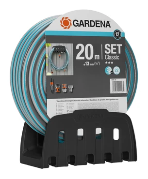 Gardena Tuinslang classic + wandhouder 1/2 inch 20m