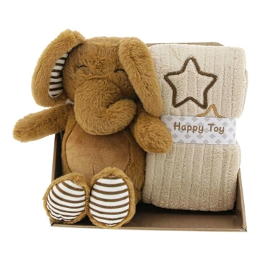 Giftbox finn 26cm/90x75cm olifant
