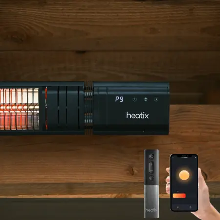 Heatix smart golden shadow heater 2500w - afbeelding 4