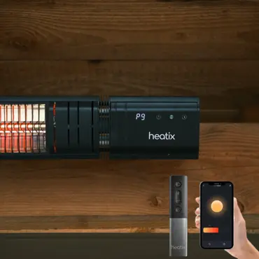 Heatix smart golden shadow heater 2500w - afbeelding 4