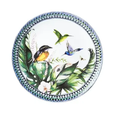 Heinen Delfts Blauw Wandbord suikerdiefje d26.5cm