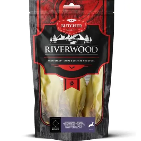 Hondensnack hert oren 4st