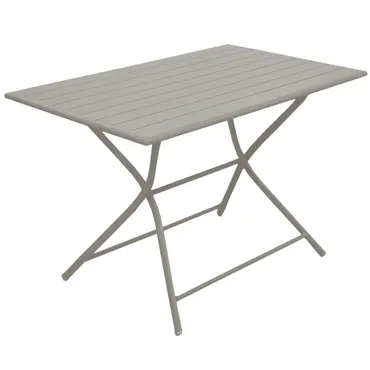 Inklapbare tuintafels GLOBE 110x70 Cream - afbeelding 2