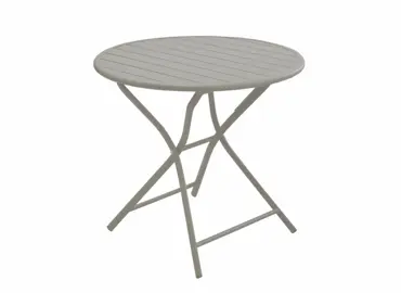 Inklapbare tuintafels GLOBE 80cm Cream