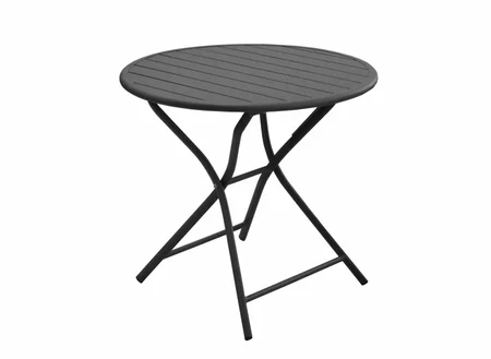 Inklapbare tuintafels GLOBE 80cm Graphite