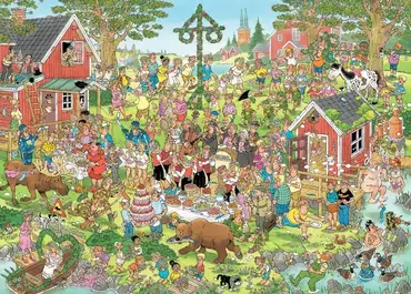 Jan van Haasteren Midzomerfeest Puzzel (1000 stukjes)