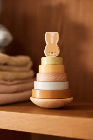 Jollein Houten Tuimelstapelaar - Bunny Luz - afbeelding 5