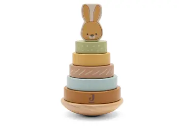 Jollein Houten Tuimelstapelaar - Bunny Luz - afbeelding 1