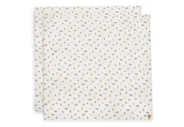 Jollein Hydrofiele Doek Large 115x115cm Jollies (2pack)