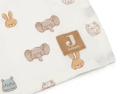 Jollein Hydrofiele Doek Large 115x115cm Jollies (2pack) detail
