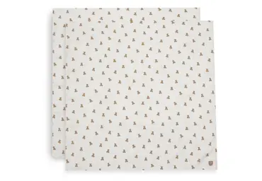 Jollein Hydrofiele Doek Large 115x115cm Mini Teddy Bear (2pack)