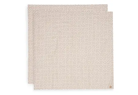 Jollein Hydrofiele Doek Large 115x115cm Soft Plumes (2pack)