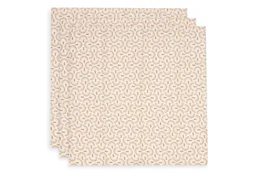 Jollein Hydrofiele Doek Small 70x70cm Soft Plumes (3pack)