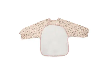 Jollein Slab Waterproof met Mouw - Soft Plumes achterkant