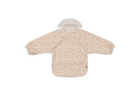 Jollein Slab Waterproof met Mouw - Soft Plumes in verpakking
