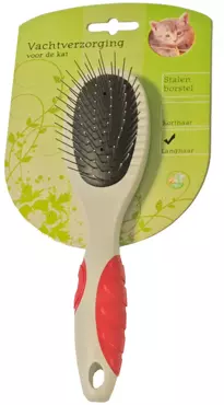 Kattenborstel stalen pen small