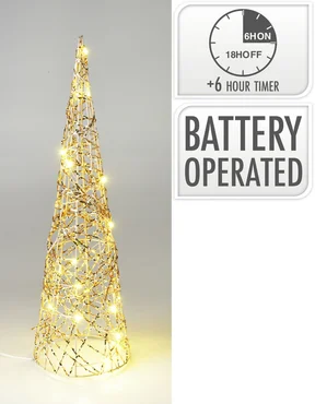 Kegel boom LED 12X40cm