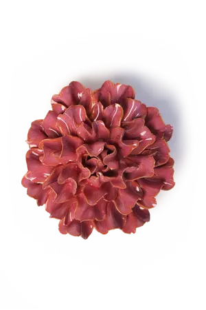 Keramiek Wandbloem Blush Pink Tundra Carnation
