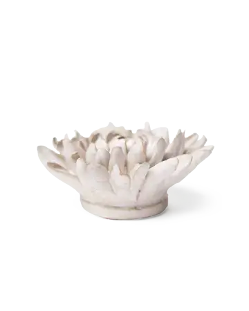 Keramiek Wandbloem Ivoor Chrysant - afbeelding 2