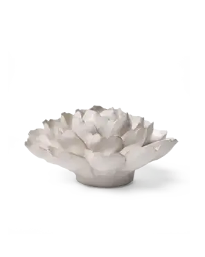Keramiek Wandbloem Ivoor Empire Cabbage Flower - afbeelding 2