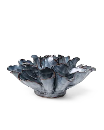 Keramiek Wandbloem Navy Sorbet Peony - afbeelding 2