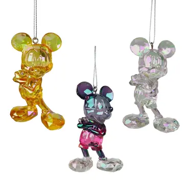 Kerstbal Pakket Mickey - 3 stuks