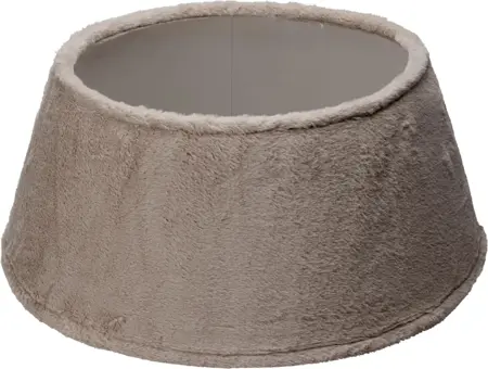 KERSTBOOMROK 55CM FAUX FUR TAU