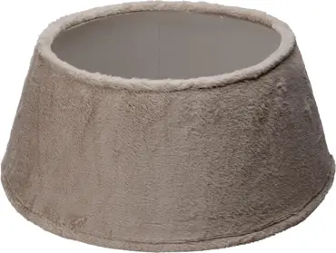 KERSTBOOMROK 55CM FAUX FUR TAU