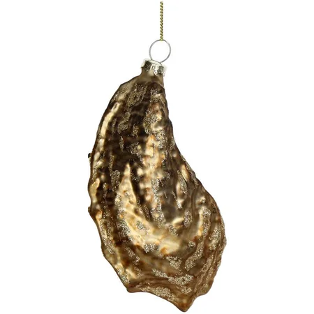 Kersten Ornament Oester glas goud 14cm - afbeelding 2
