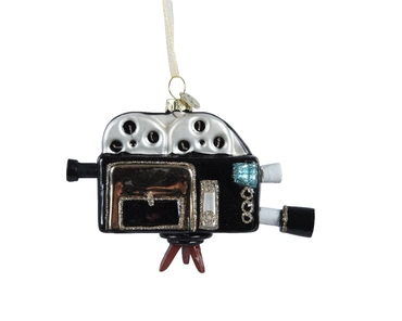 Kersthanger filmcamera 12x3.3x8cm