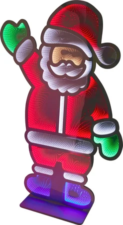 Kerstman Infinity LED 180cm - afbeelding 1