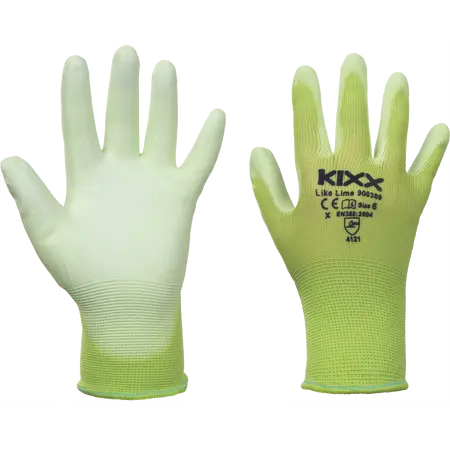 Kixx Handschoen like lime maat 10 - afbeelding 2