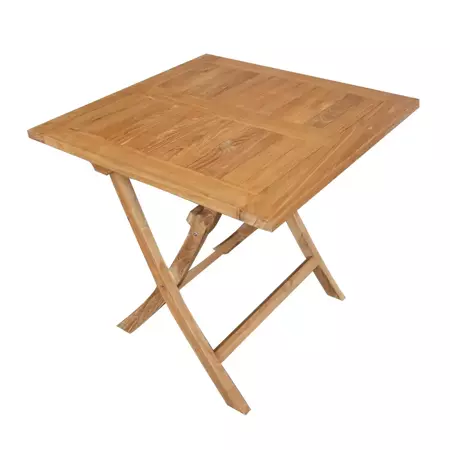 Dining Tuin Klaptafel Milton Teak 80x80cm - afbeelding 1
