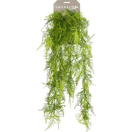 Kunsthangplant Asperge hangend 80cm groen
