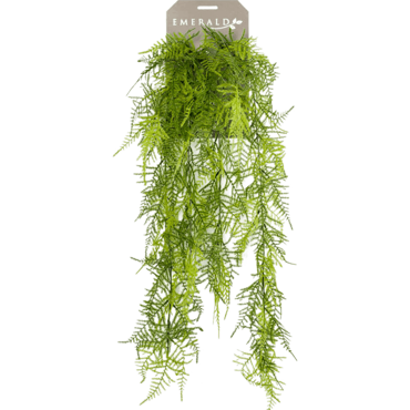 Kunsthangplant Asperge hangend 80cm groen