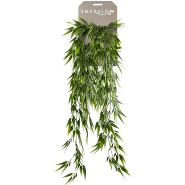 Kunsthangplant Bamboe hangend 75cm groen