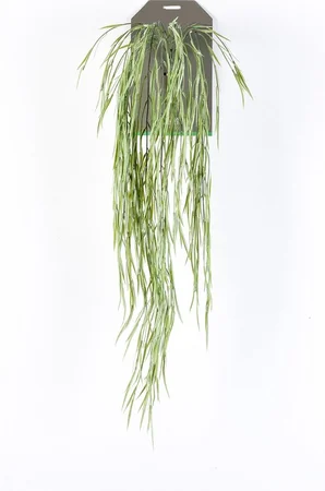 Kunsthangplanten Wasbloem hangend 90cm groen