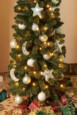 Kunstkerstboom Charlton pilar d53 x h185cm groen - afbeelding 3