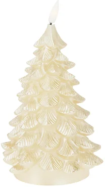 Ledkaars boom 19cm goud