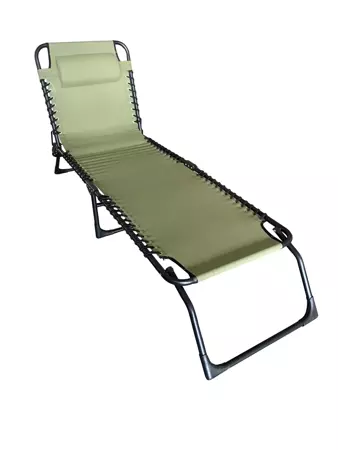 Ligbed Vita Bahia met kussen - Groen