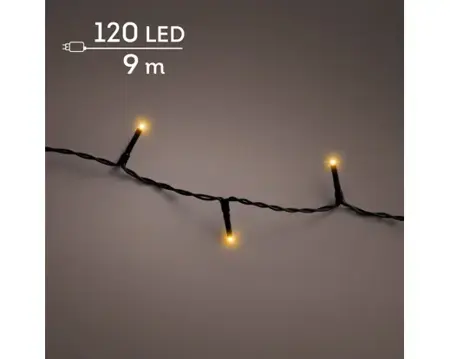 Lumineo basic Rice 120LED 9m klassiek warm - afbeelding 3