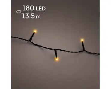 Lumineo basic Rice 180LED 13,5 m klassiek warm - afbeelding 3